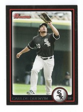 VG- 2010 Bowman 138 Carlos Quentin Chicago White Sox Card