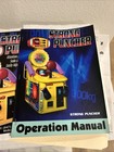 Strong Puncher Paper Lot Arcade Game OWNERS manual