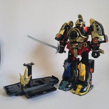 Mighty Morphin Power Rangers Deluxe Thunder Megazord Assault Team w/Stand