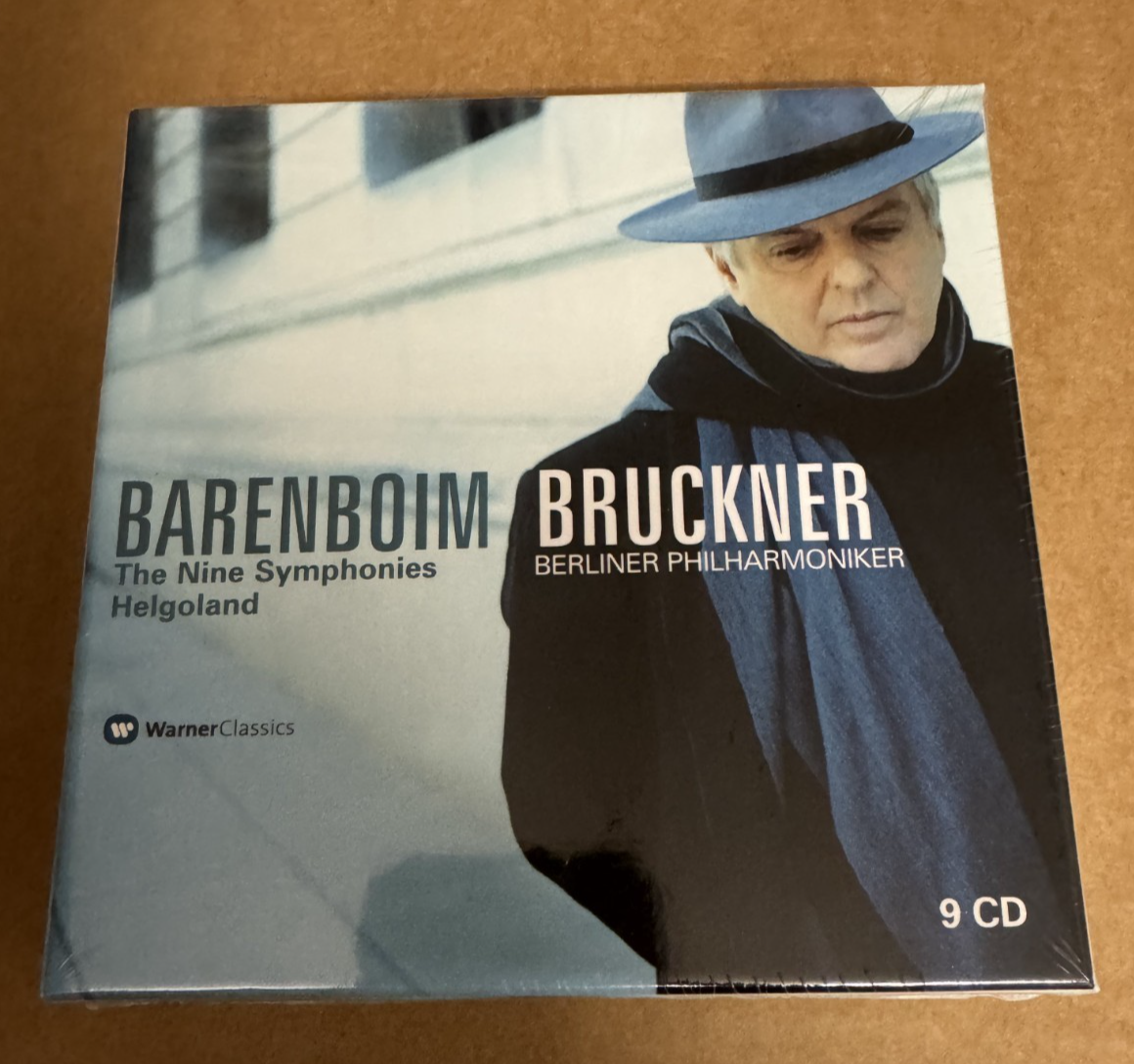 Bruckner: The Nine Symphonies; Helgoland Daniel Barenboim 9  CD Box Set NEW
