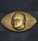 EMMITT SMITH DALLAS COWBOYS .999 1oz SILVER FOOTBALL Bullion Round