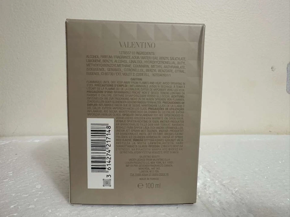 Valentino Born in Roma The Gold Donna Eau de Parfum Women 3.4oz/100ml New-Sealed - Image 2 of 4