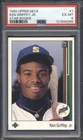 1989 Upper Deck Baseball Ken Griffey Jr. ROOKIE #1 PSA 6 MARINERS EX-MT HOF