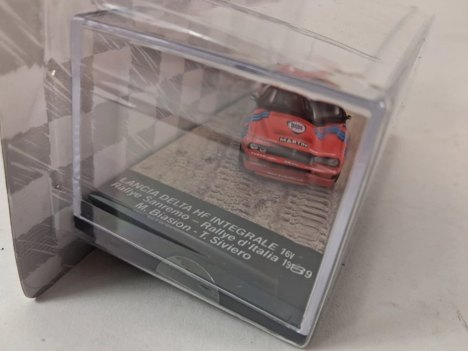 Altaya Lancia Delta HF Integrale 16V #1 Biasion Siviero Rally Sanremo 1989 1/64 - Immagine 2 di 4