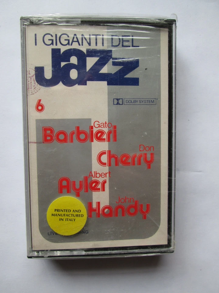 LOT 40 X Giganti Del Jazz NOS Cassette Tapes 10 ea Vol. 3 /6/ 15/ 26 **SEALED** - Image 3 of 4
