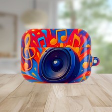 Vibrant Music AirPod Case, Colorful Earbud Cover, Unique Gift, Music Lover ...