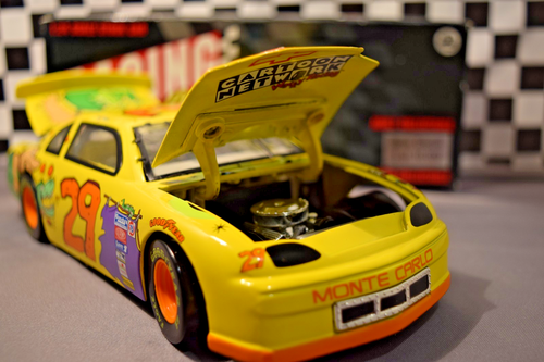 1996 Racing Collectables Steve Grissom #29 Cartoon Network Flintstones 1:24 - Picture 2 of 15