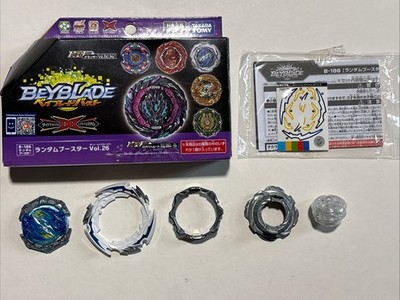 Takara Tomy B-186 #04 Dynamite Ragnaruk Nexus Just-6 Beyblade DB