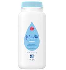 Johnson's Baby Cornstarch Baby Powder with Aloe and Vitamin E for Delicate Skin,