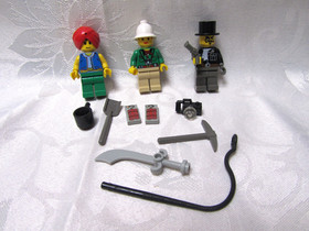 VINTAGE LEGO ORIENT EXPEDITION 7414 ELEPHANT CARAVAN W/ CARDS 2003  RETIRED USED