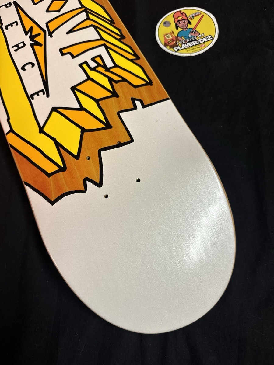 RARE SIGNED Mark Gonzales Peace Love Orange Krooked Skateboard