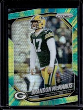 2025 Panini Prizm Brandon McManus Hyper #/200 Packers