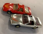Vintage Hot wheels 1980s Firebird Lot Of 2 Red Chrome