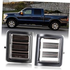 LED Side Mirror Marker Light Compatible with F250 F350 F450 A-Upgraded Style