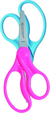 Westcott Hard Handle Kids Scissors, 5", Pointed, Assorted Colors, 2-Pack