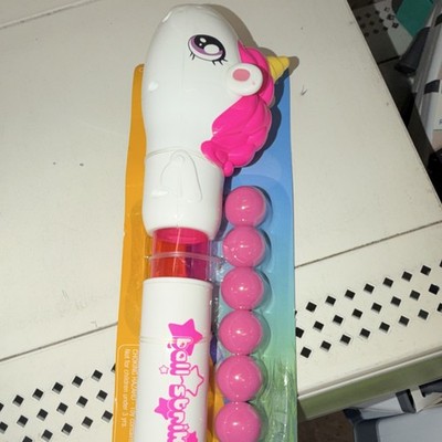 Ball Strike Unicorn Bubble Toy Scented with Pink Bubble Solution