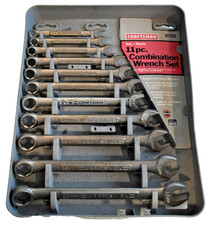 Craftsman Tools Usa 946894 11 Piece Metric Combination Wrench Set 7 - 17mm Craftsman Tools Usa 946894 11 Piece Metric Combination Wrench Set 7 - 17mm
