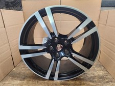 Wheel 21x10 Alloy 5 Double Spoke Fits 11-18 Porsche Cayenne 757461 Wheel 21x10 Alloy 5 Double Spoke Fits 11-18 Porsche Cayenne 757461