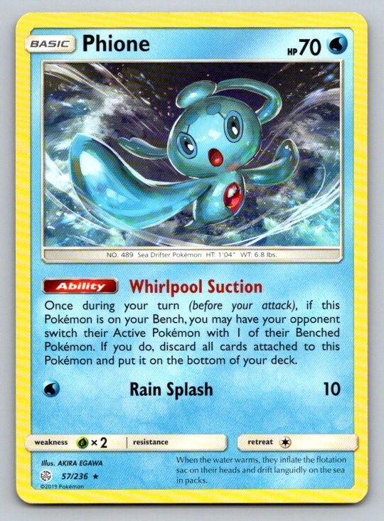 Phione SM - Cosmic Eclipse 57/236 NM