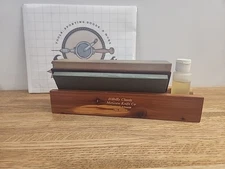 Hillbilly Classic McGrew Knife Co. Tri-hone, Arkansas Stone & Honing Oil, USA