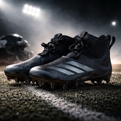Adidas AdiZero Chaos Mens Football Lineman Cleats Size 10 Black IE4006