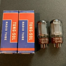 NOS Tung Sol 5881 SELECTED Tubes MATCHED 6L6WGB 6L6WGT 6L6WGC Fender Amp Nice!!