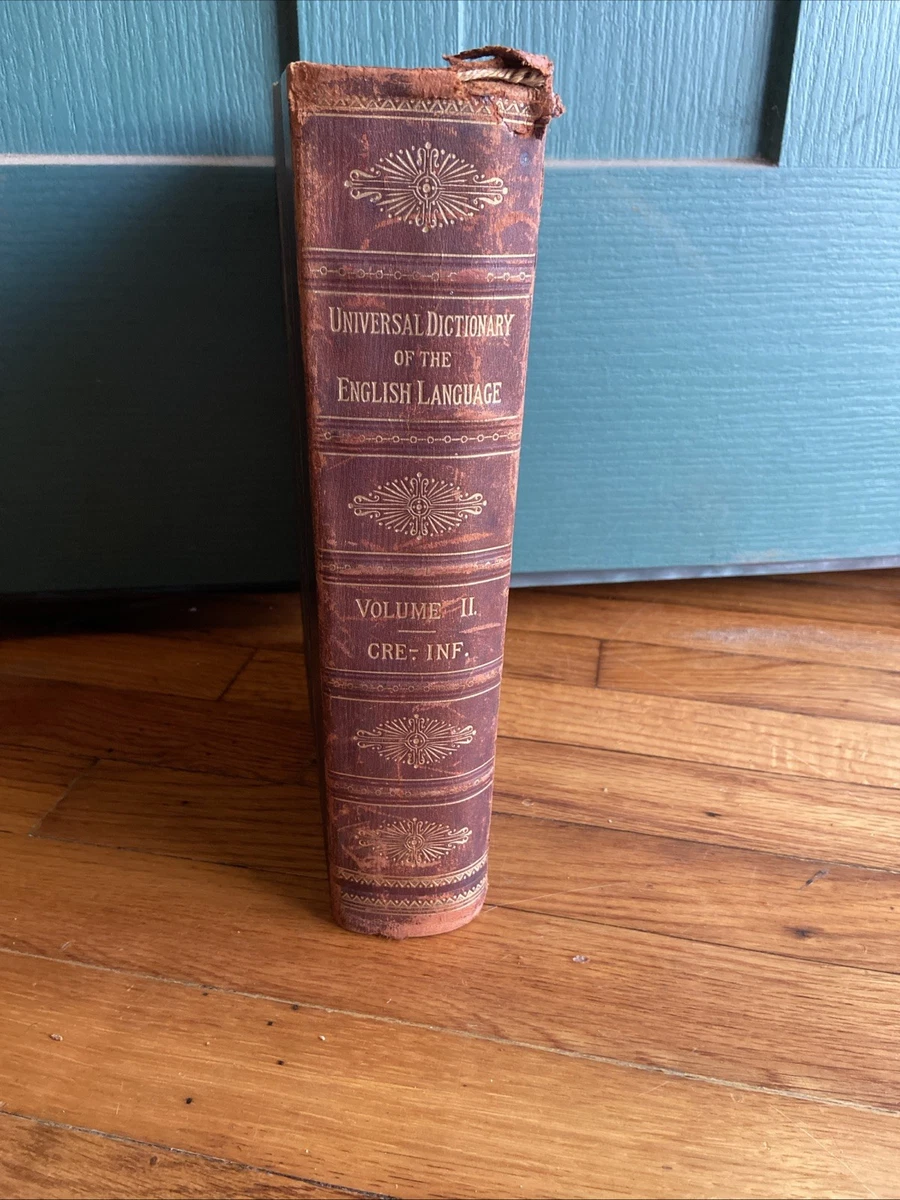 Dictionaries, Thesauri 1850-1899 Antiquarian & Collectible Books