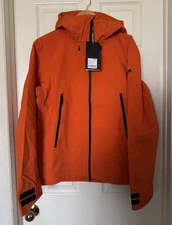 Head $650 Kore II Jacket Men’s M/L Fluo Orange Ski Snowboard Shell Hooded 821333