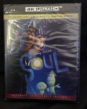 Disney Pixar Soul 4K Blu Ray Combo Jamie Fox John Batiste Trent Reznor New