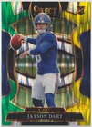 2025 PANINI SELECT JAXSON DART ROOKIE CONCOURSE GREEN YELLOW SHOCK PRIZM #93