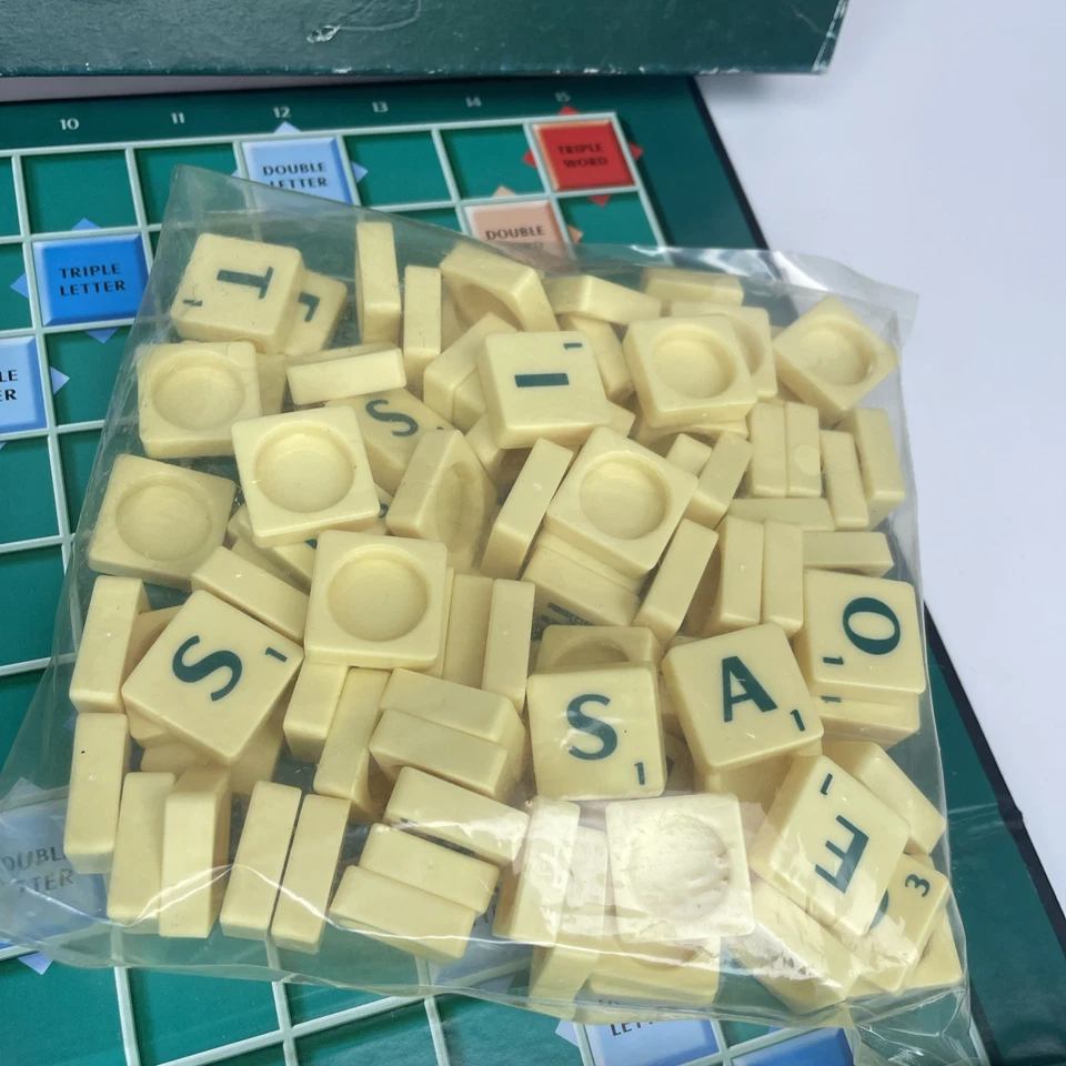 Original Scrabble By Mattel Games Vintage 2003 Complete - Image 2 of 4