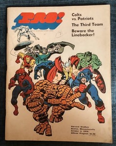 Pro! Colts vs. Patriots edition, Volume 1 #4, October 4, 1970 Stan Lee Buscema