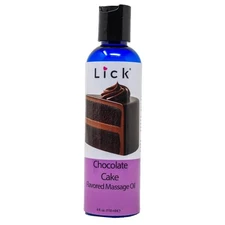 Chocolate Cake Decadence Flavored Massage Oil – Edible, Luxurious, Body Safe ...