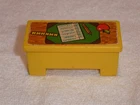 Fisher Price Little People Vintage Yellow School Teacher Desk