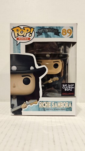 PERSONALIZZATO Pop Funko RICHIESTE SAMBORA of Bon Jovi Esclusivo Vinile da Collezione Jon Rock - Foto 7 di 12