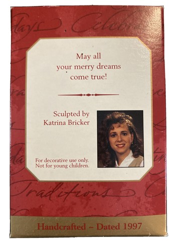 Hallmark Keepsake Christmas Ornament Collectable Sweet Dreamer - New - Picture 3 of 3