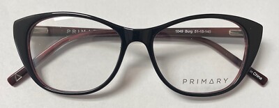 EYEGLASS FRAMES WOMEN'S PLASTIC SMALL CAT EYE BURGANDY FAST SHIPPING