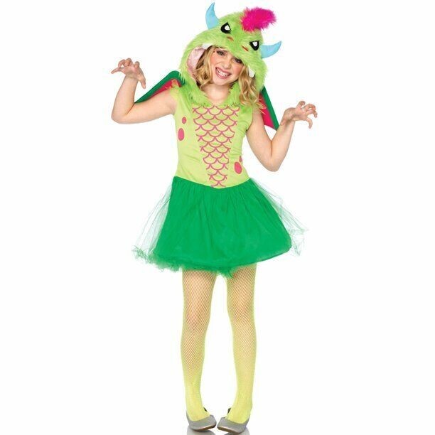 Disfraz Dragón Mágico Niño Talla Grande 10-12 NUEVO Halloween Disfraz Encantado Divertido