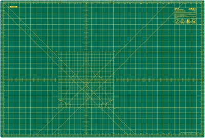 Double-Sided Self-Healing Rotary Mat 24''''X36''''-Green, RM-MG-01