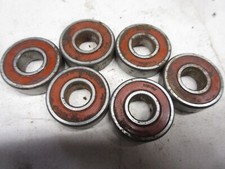 Lot of 6 SST sealed Ball Bearings Excellent but dirty