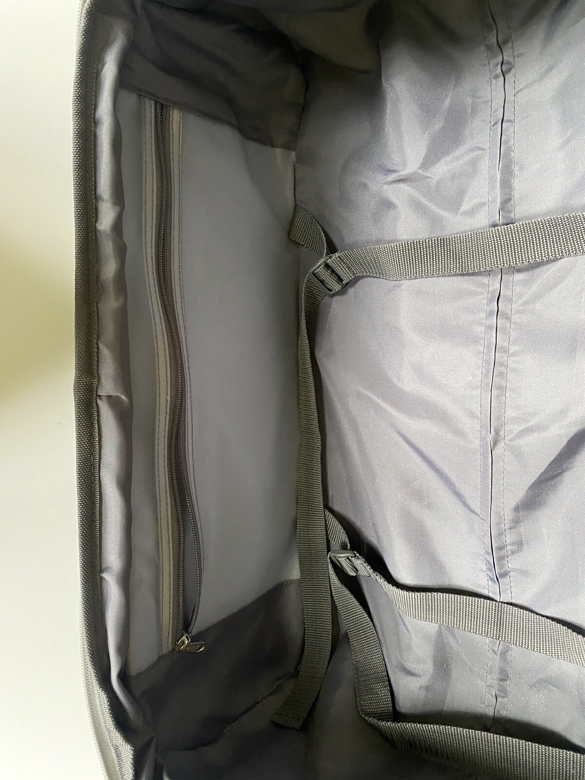 POTTERY BARN KIDS Large Rolling Suitcase Luggage Green Striped 22" eBay