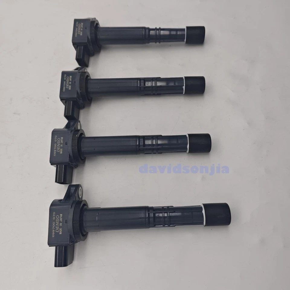 4x 673-2301 Denso Ignition Coils For 02-06 Honda 2.4L C1382 UF311 30520-PNA-007 Foto 3 de 4