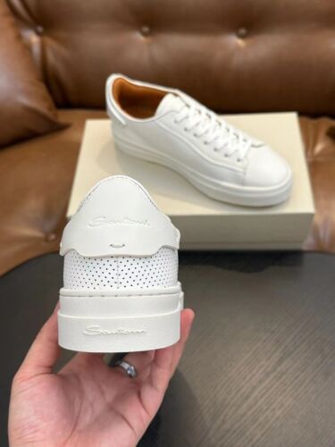Santoni scarpe da tavola uomo casual piatte - Foto 13 di 27