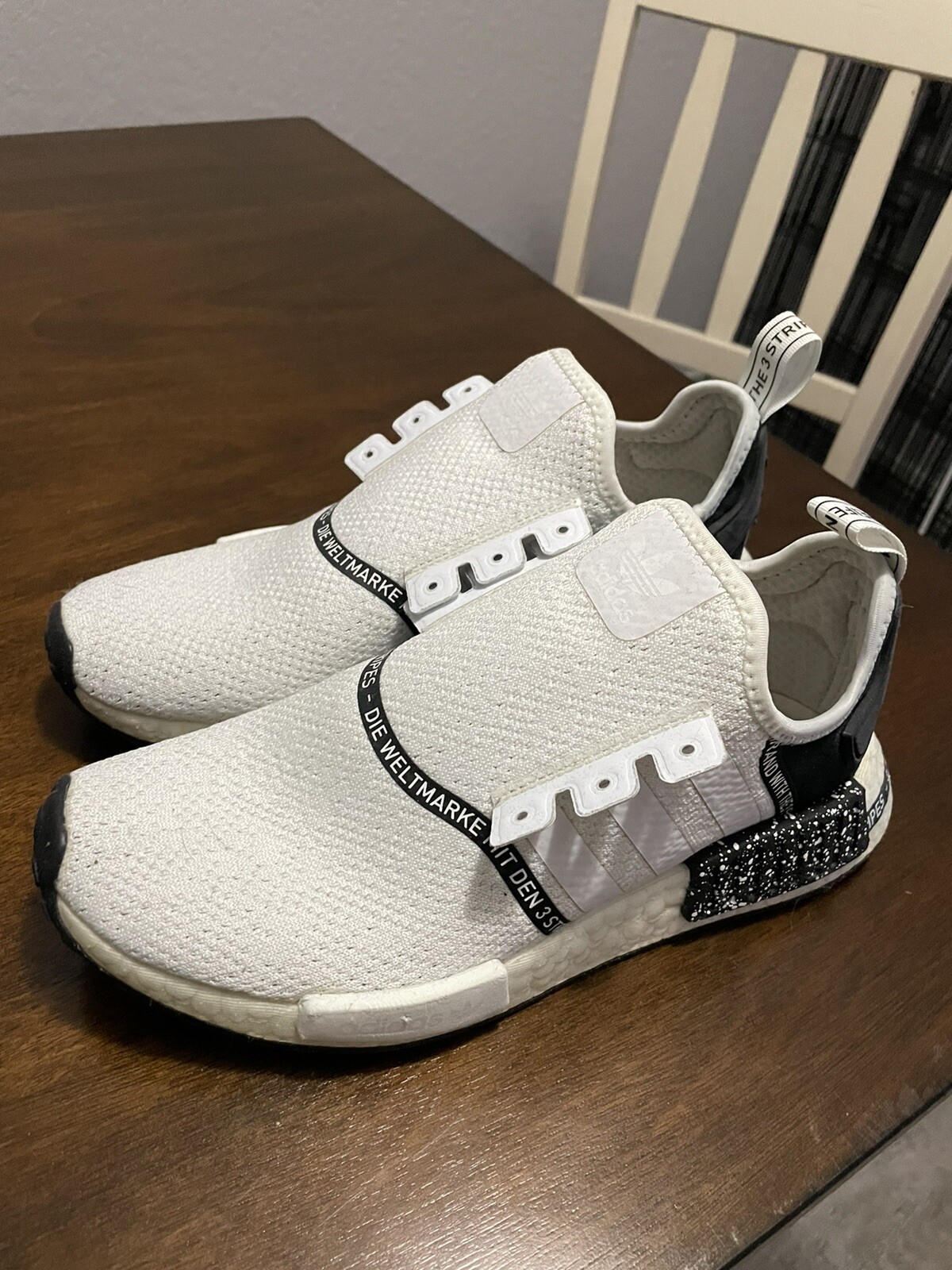 PreOwned Adidas NMD R1 Boost Oreo Black 