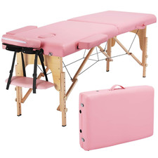 Professional Massage Tables Portable Wooden Folding Spa Bed Height Adjustable Sa