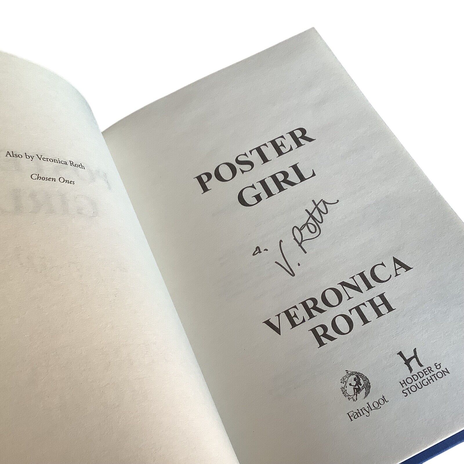 Chosen Ones (Fairyloot Signed Edition) by Veronica Roth, Hardcover |  Pangobooks