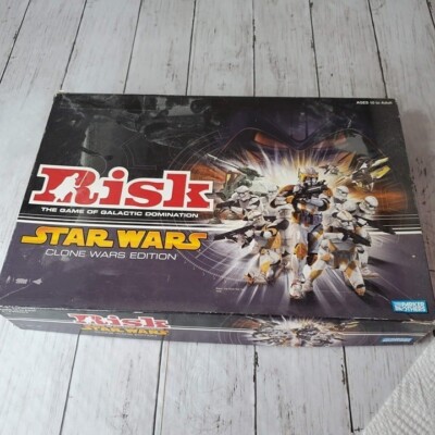 Risk Star Wars The Clone Wars Edition Board Game Complete | eBay