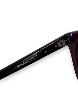 QUAY Name Drop Sunglasses Chocolate Frame Dark Chocolate  display picture 3