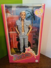 2023 Barbie The Movie Doll Ryan Gosling Ken Doll In Denim Fashion NRFB