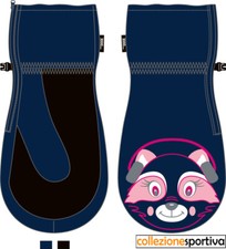 GUANTI MANOPOLE DA NEVE SCI BAMBINO/BAMBINA ASTROLABIO AST- YI7N-KRY col.blu